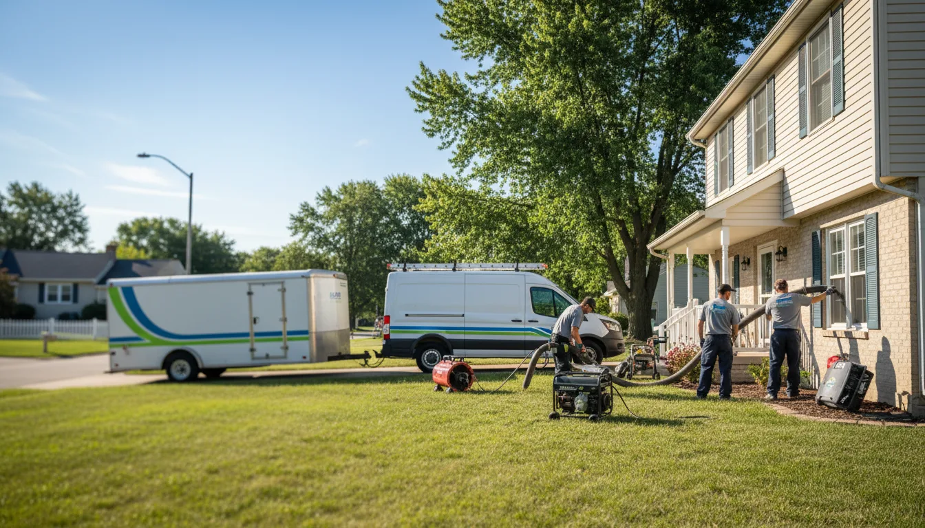 Flooded Basement Restoration And Cleanup With Repair in Gove, KS near me